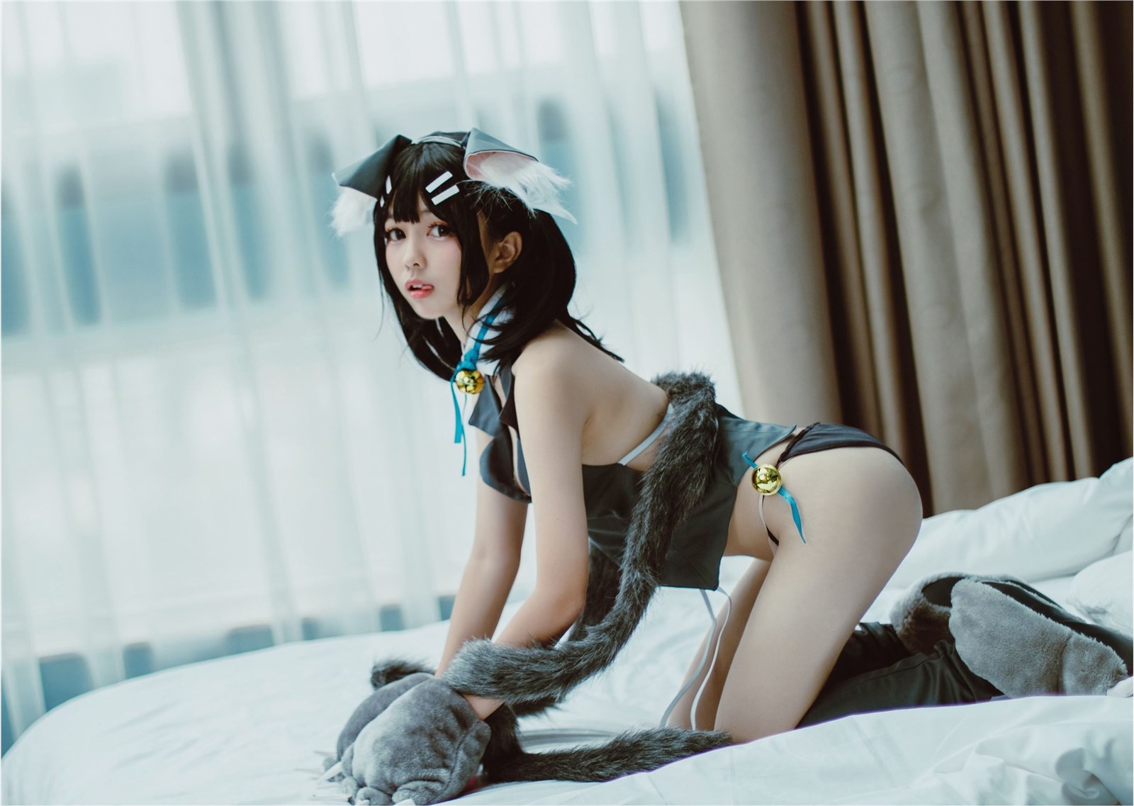 Cosplay fried chicken, lovely animal ear Niang!(22)