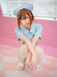 Cosplay intern nurse white silk(41)