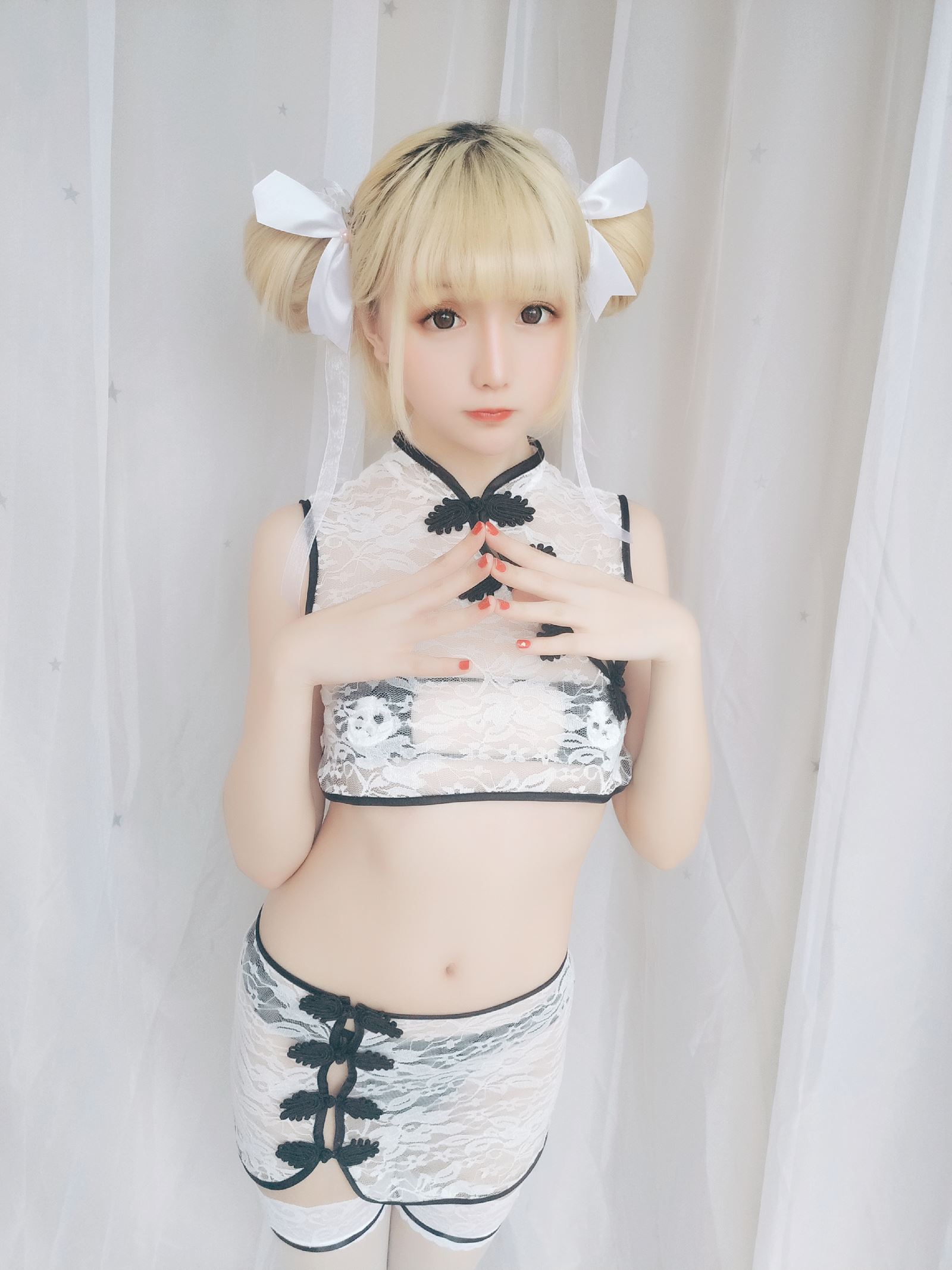 Cosplay star's delay Vol.16 panda cheongsam(15)