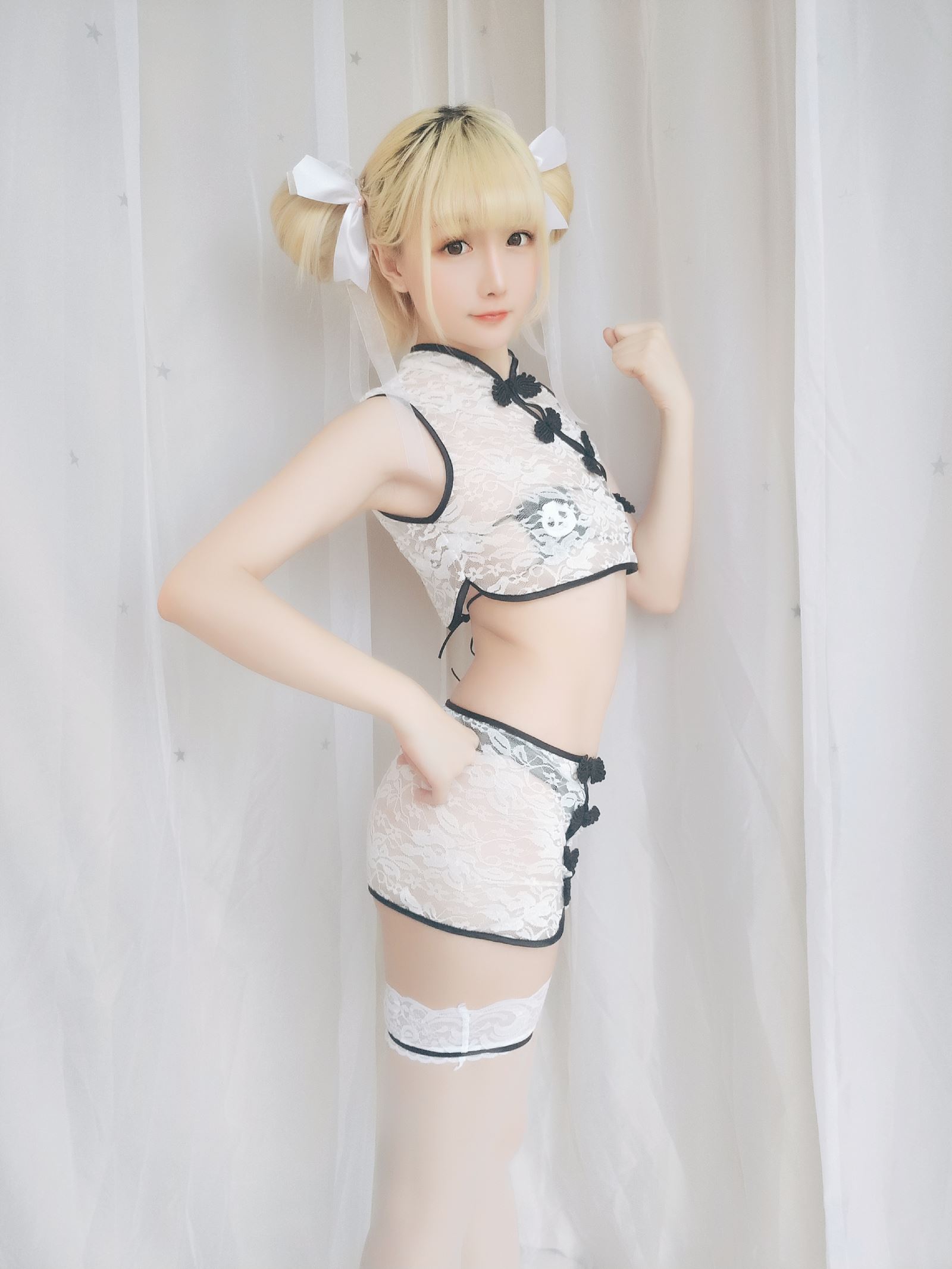 Cosplay star's delay Vol.16 panda cheongsam(19)