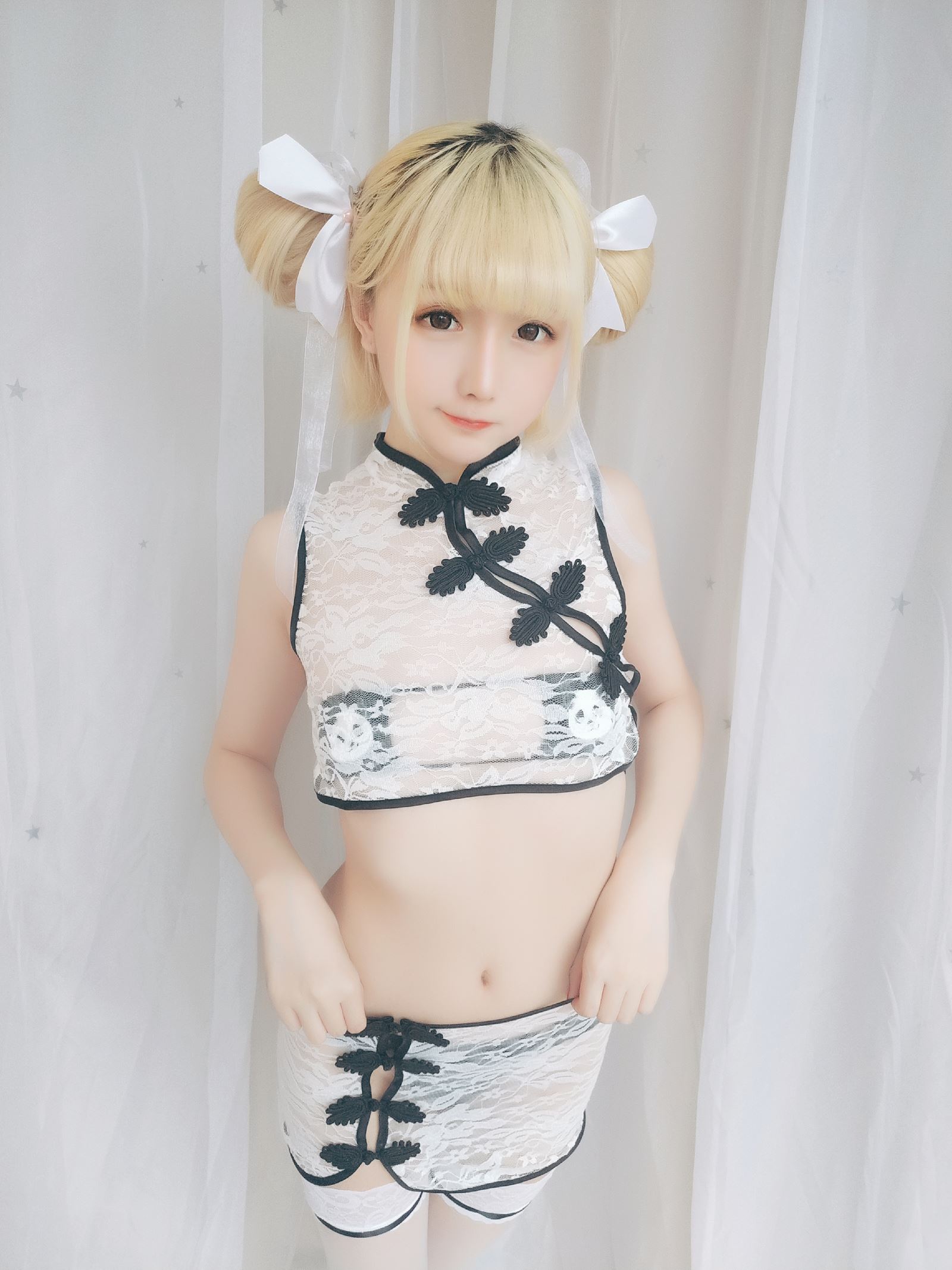 Cosplay star's delay Vol.16 panda cheongsam(45)