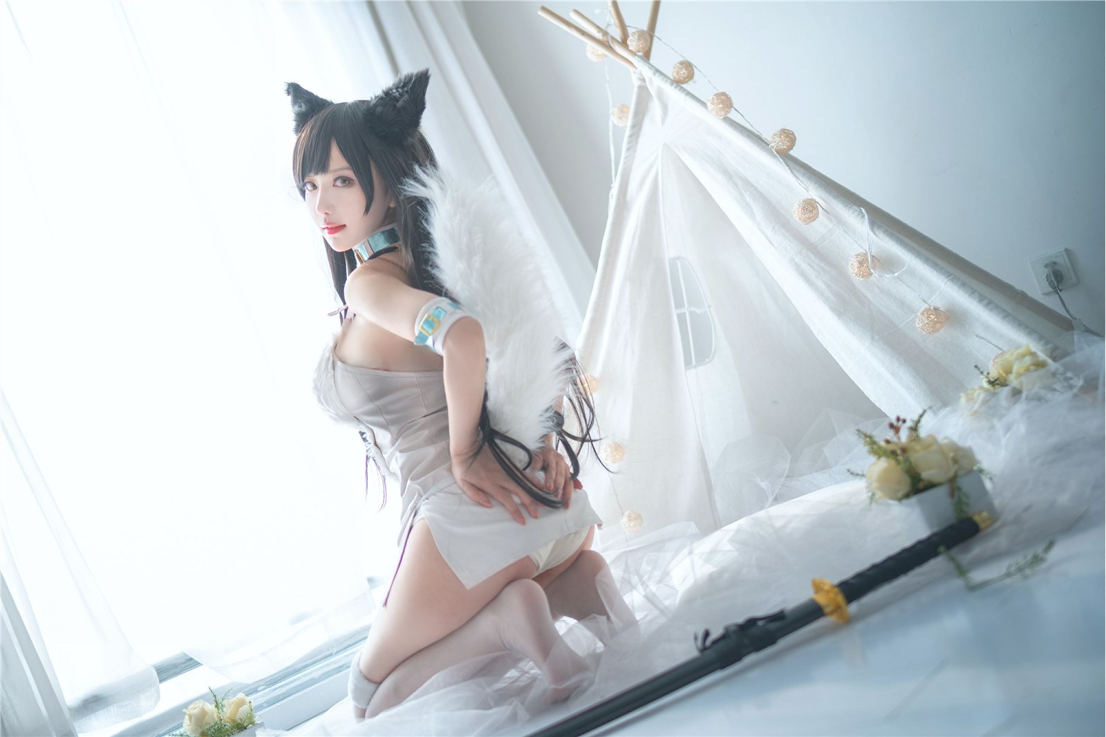 Uniform girl cosplayer shika deer 1(11)