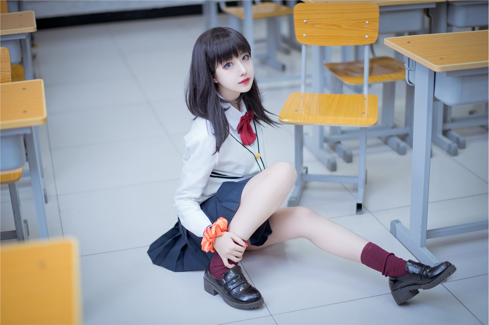 Uniform girl cosplayer shika deer 1(84)