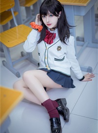 Uniform girl cosplayer shika deer 1(86)