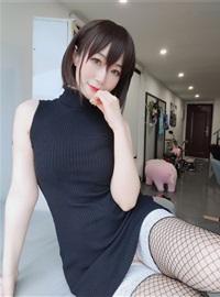 Cosplay silver 81 - Black hip skirt(25)