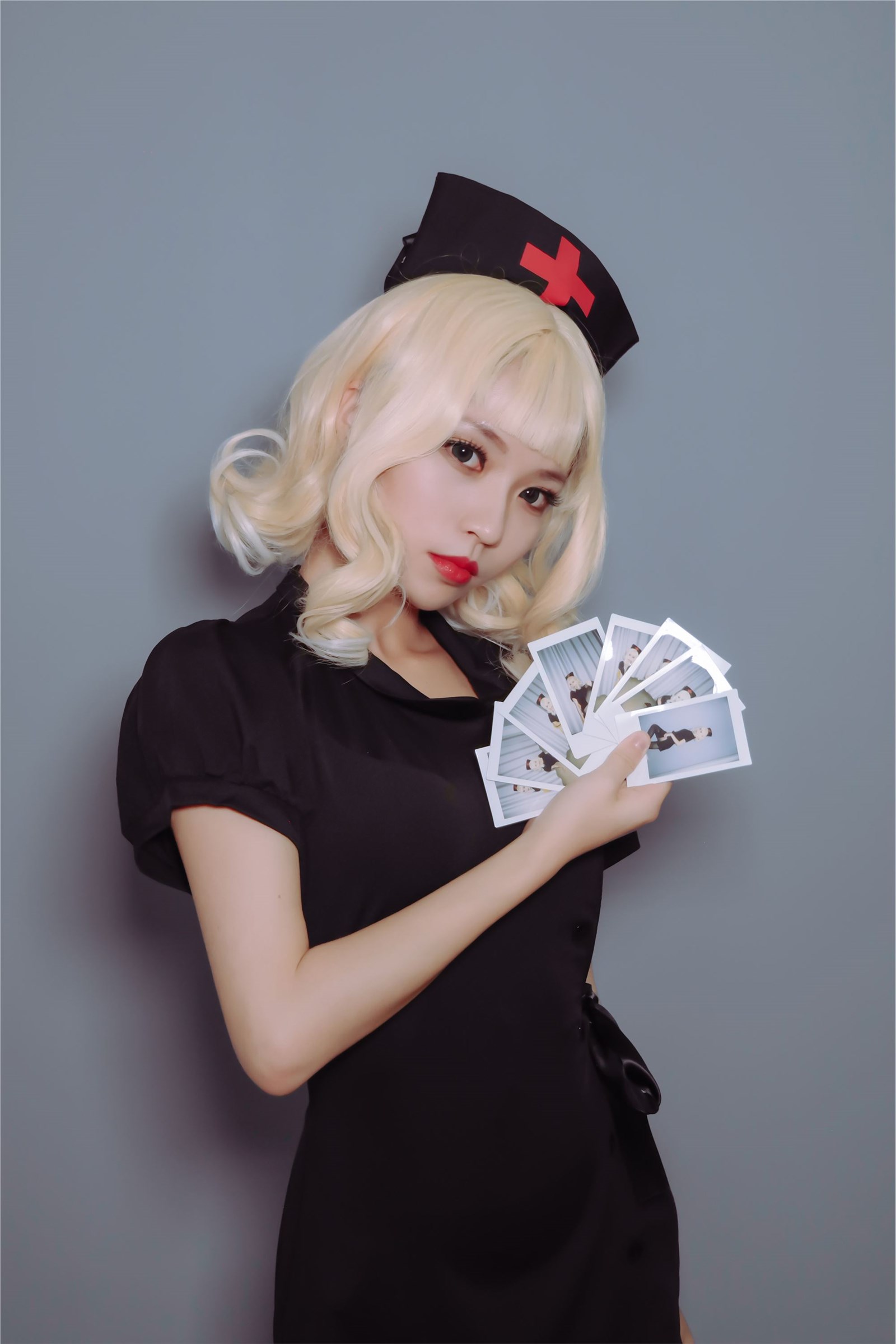 Cosplay Bai Yi master - Black nurse(24)