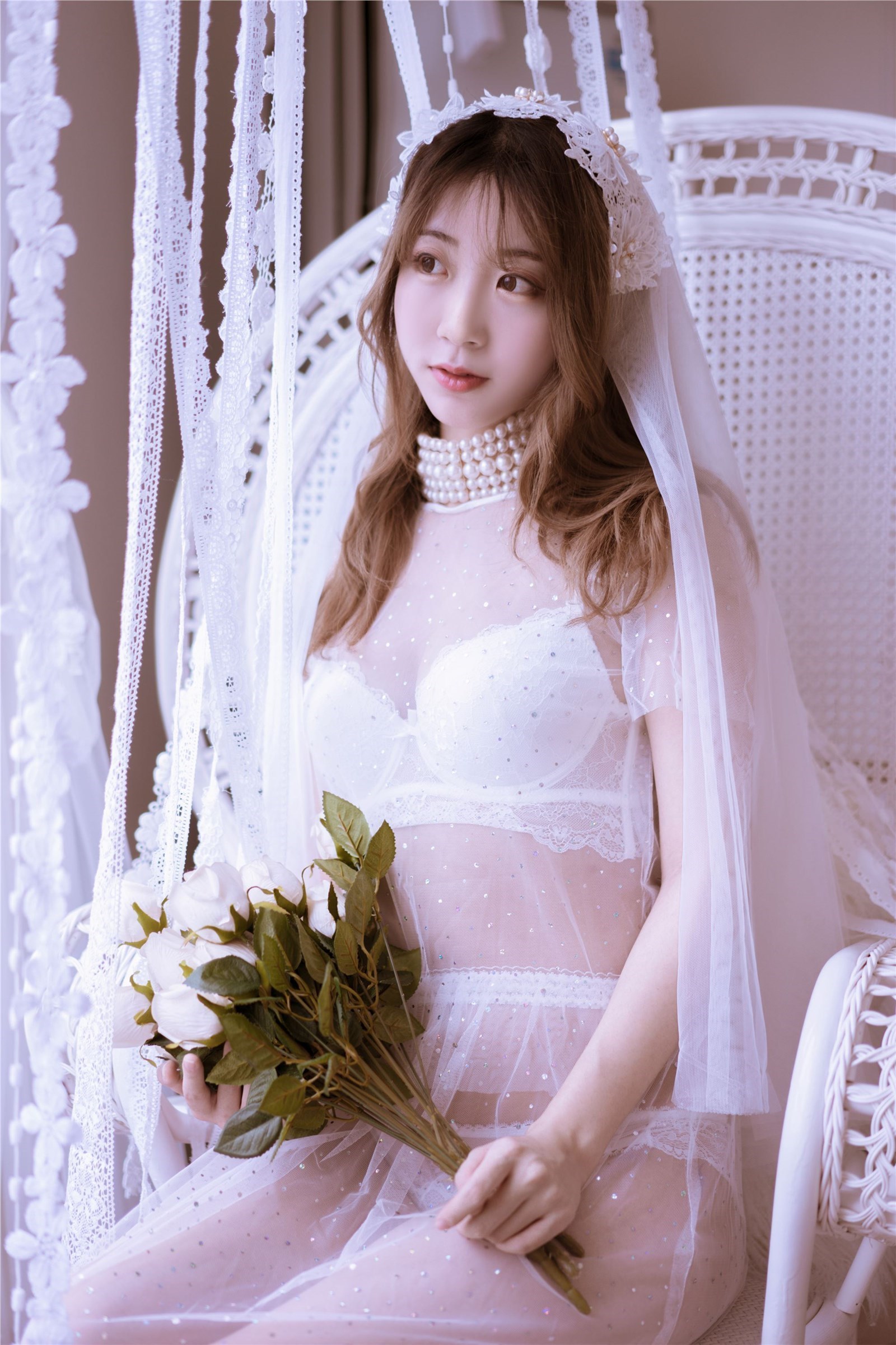 Heichuan - New Year's white wedding dress(6)