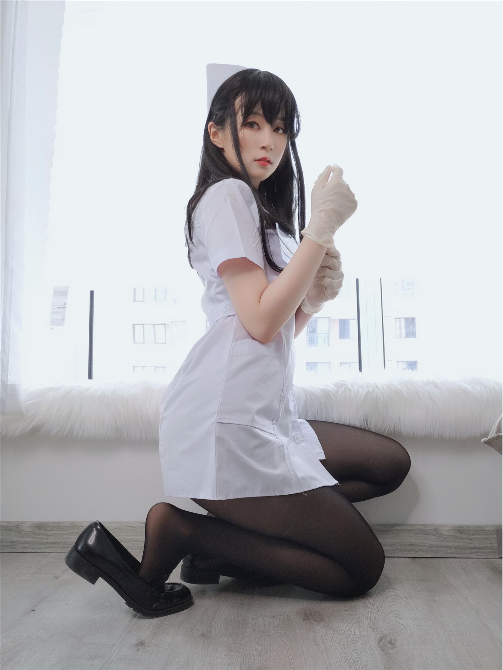 Coser silver 81 charge photo long hair nurse(21)