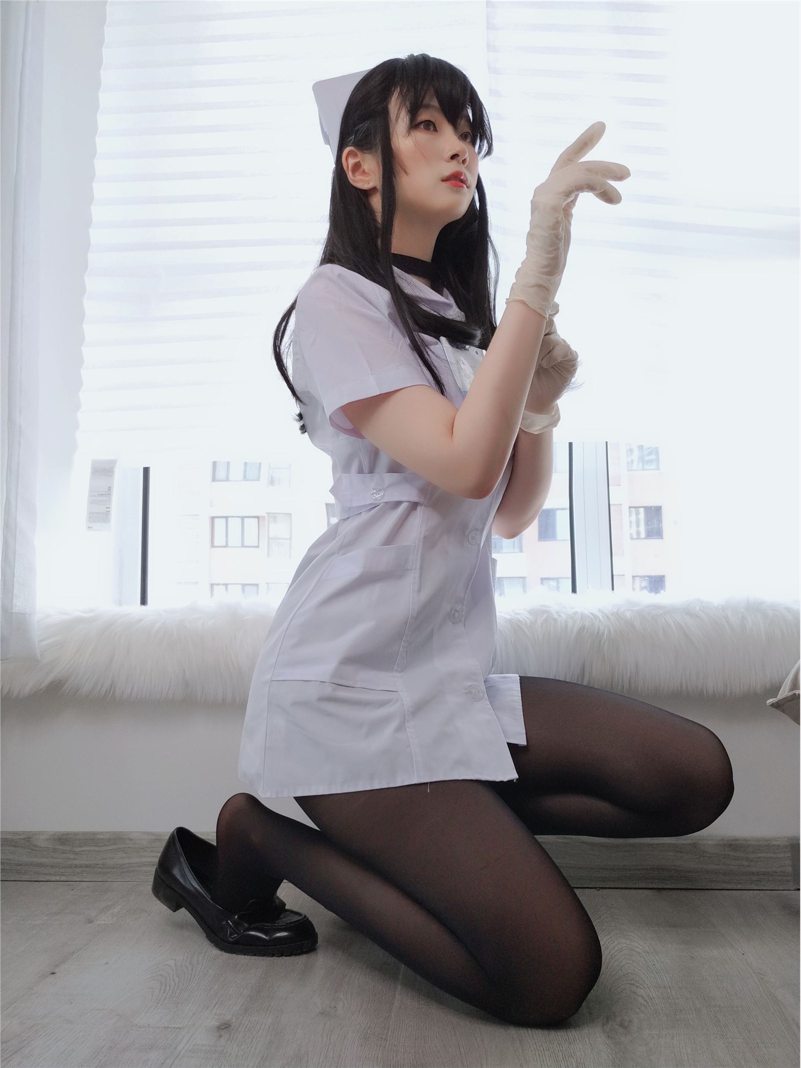 Coser silver 81 charge photo long hair nurse(23)