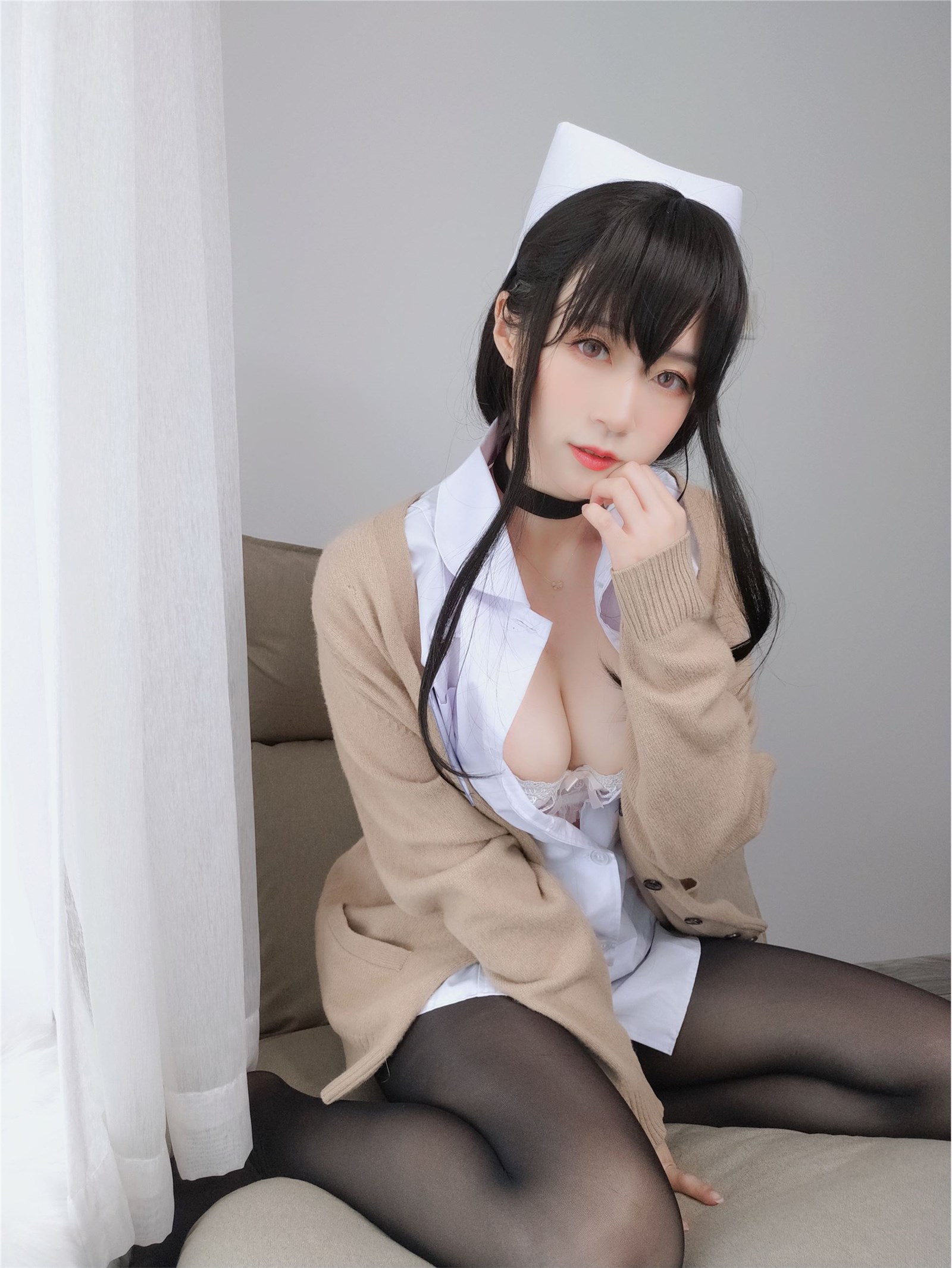 Coser silver 81 charge photo long hair nurse(24)