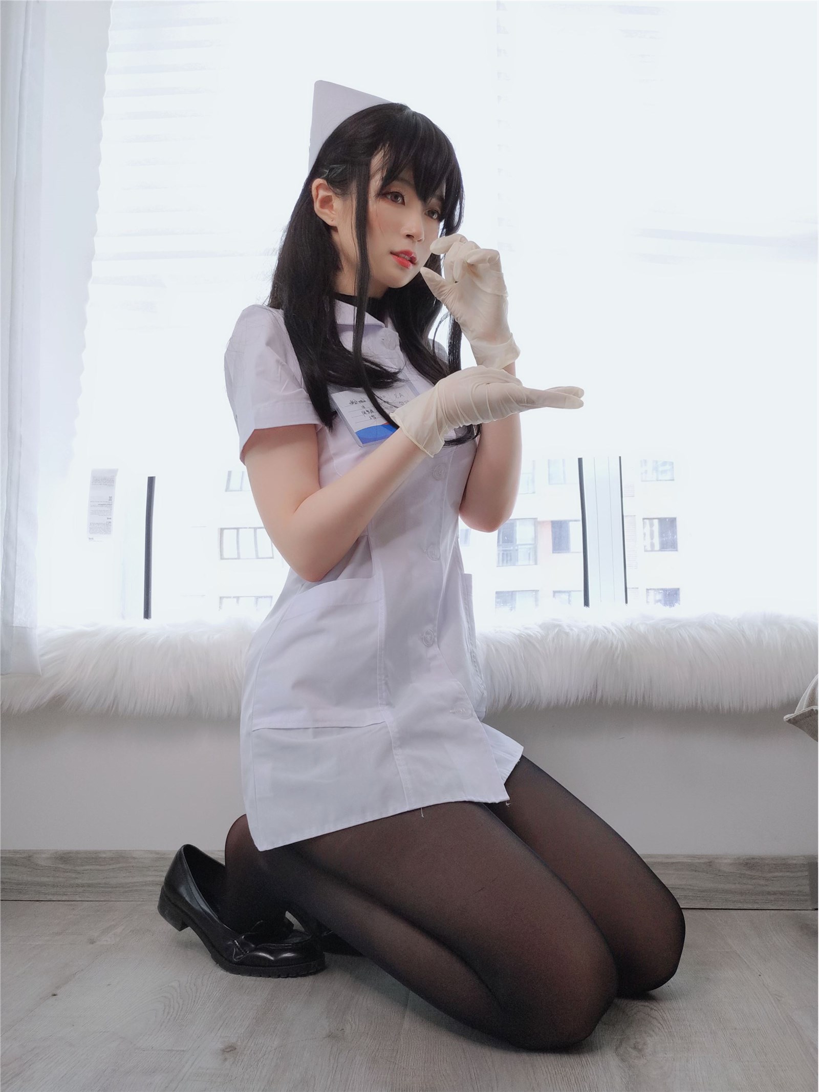 Coser silver 81 charge photo long hair nurse(25)