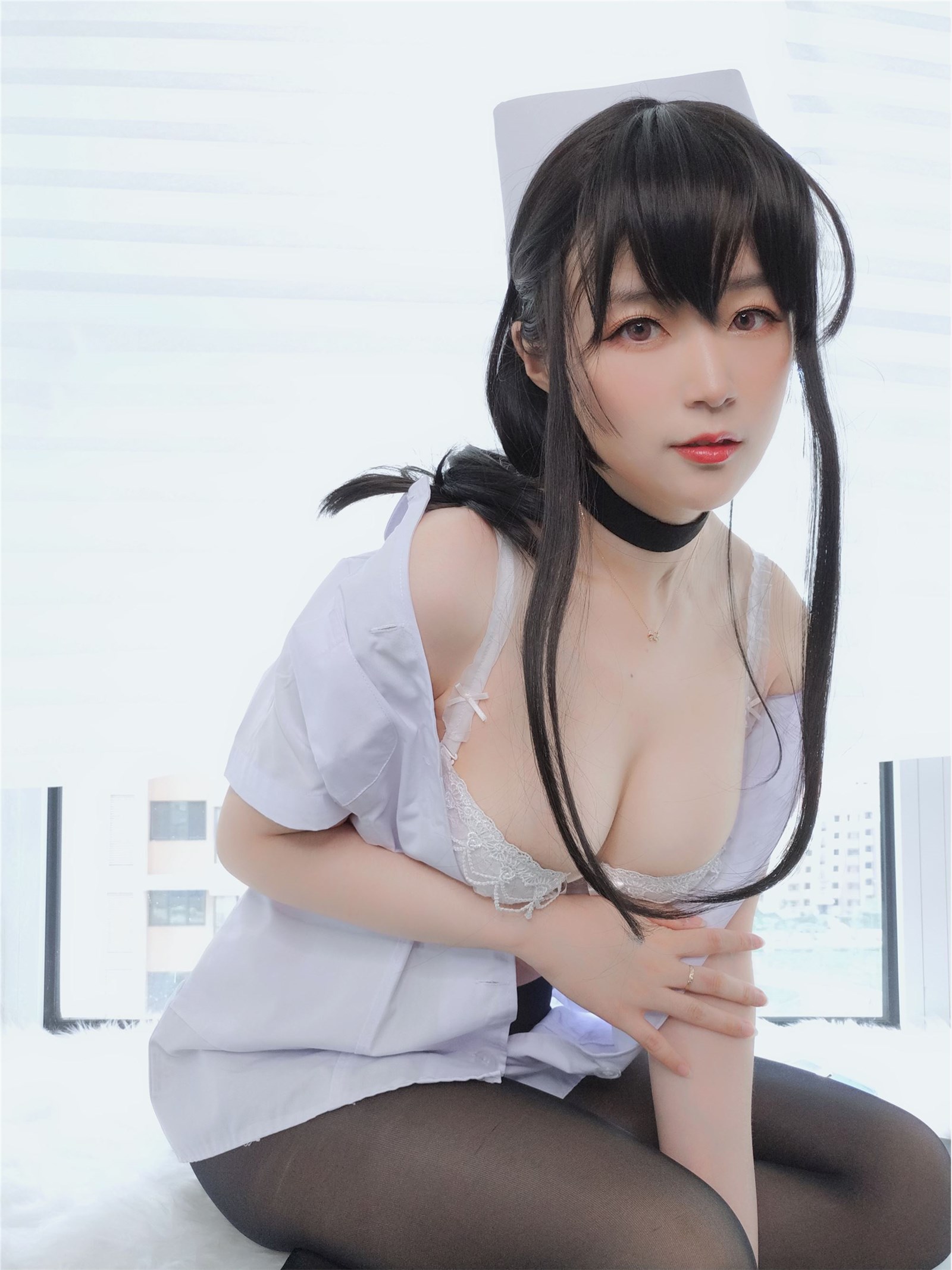 Coser silver 81 charge photo long hair nurse(42)