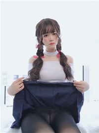 Popular Coser silver 81 charge photo black silk of the eldest sister next door(40)