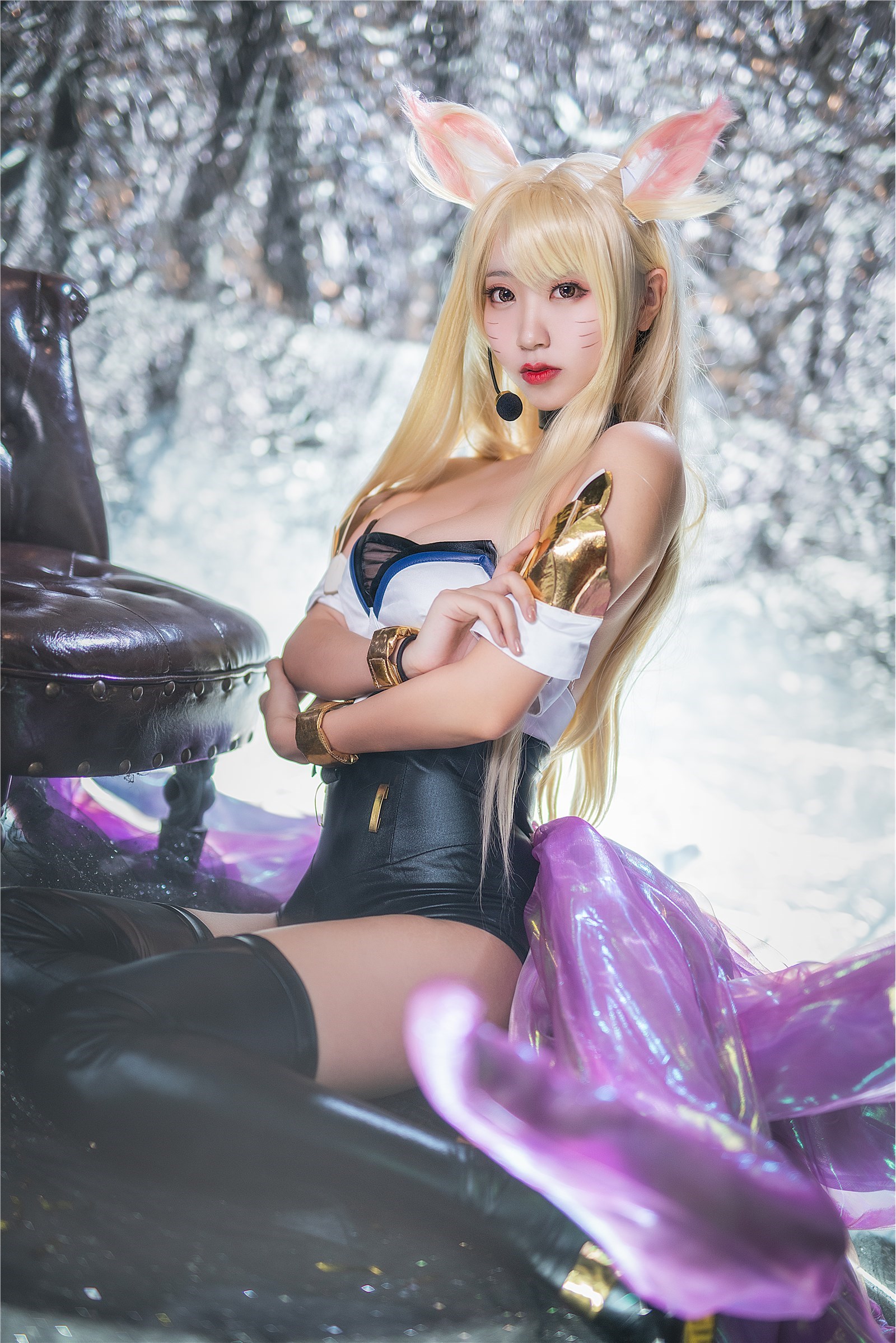 Cosplay Kurokawa - Ali kDa of lol League of Heroes(21)