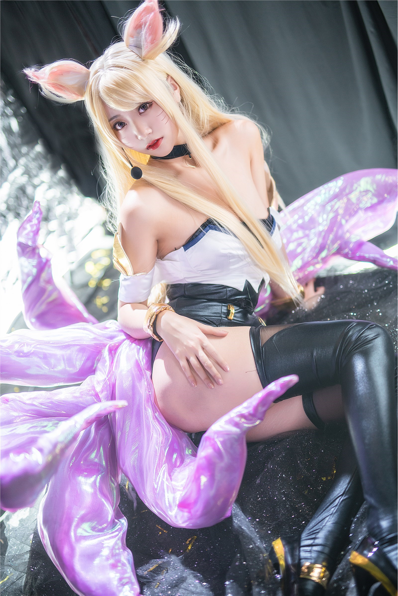 Cosplay Kurokawa - Ali kDa of lol League of Heroes(4)