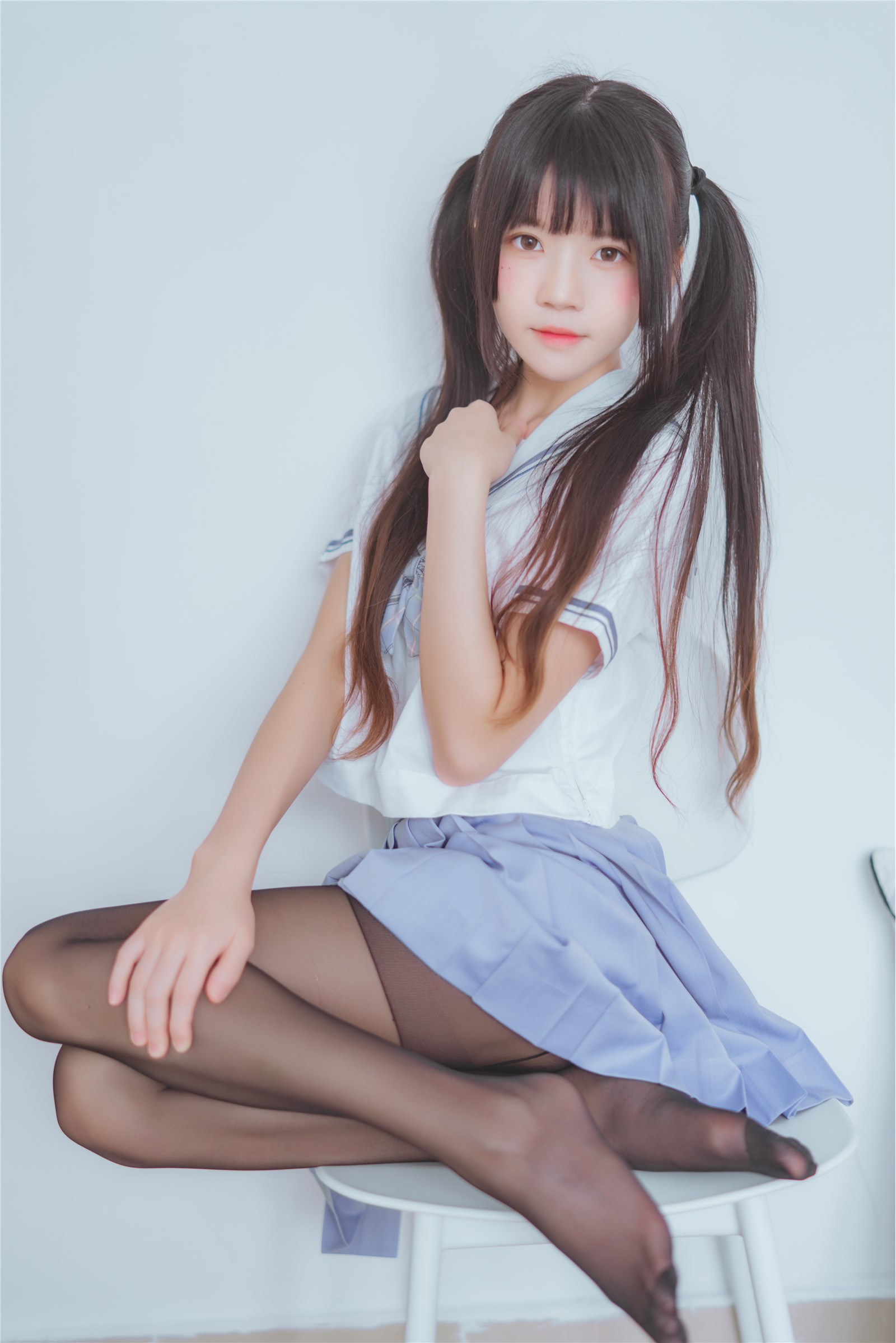 Cosplay - school uniform black silk(13)