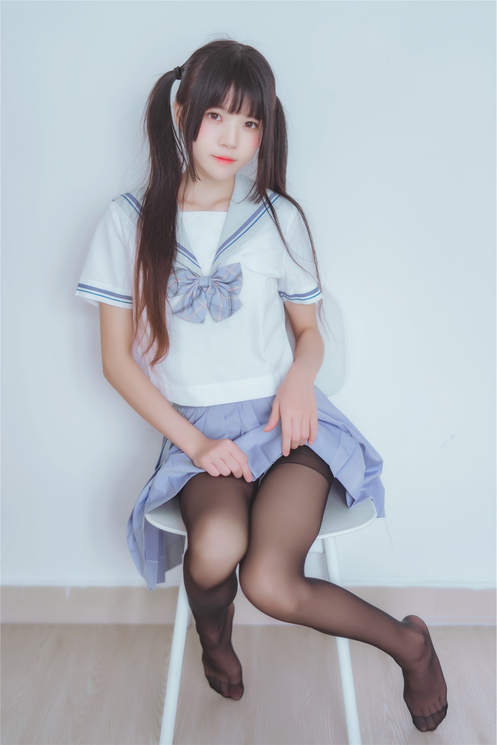 Cosplay - school uniform black silk(6)