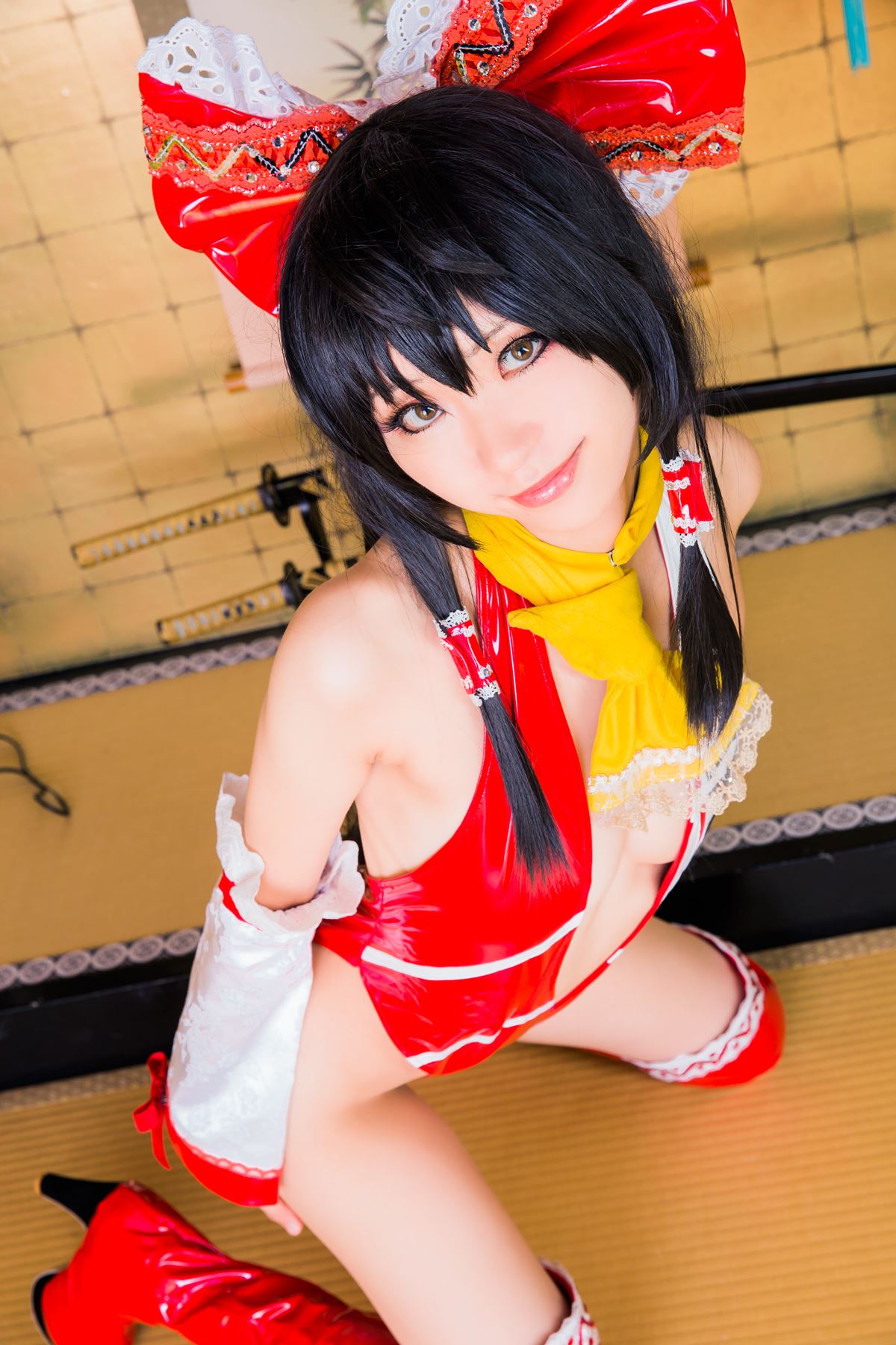 CosplayMikehouse-COS Doki！什么！充满东方特色的比赛皇后~Yang Hen~？(44)