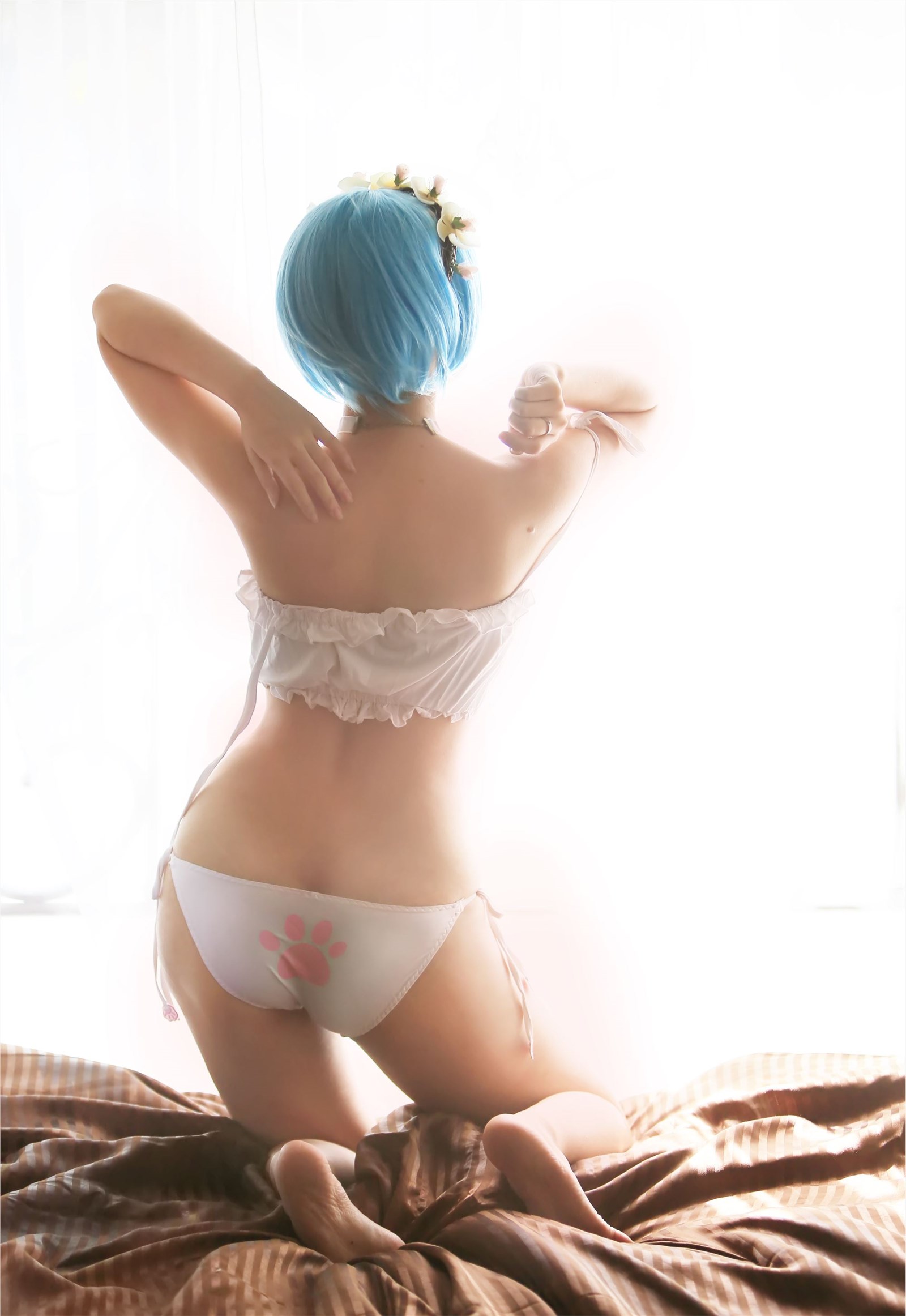 CosplayHana兔子-COS Rem（零号国王）(7)