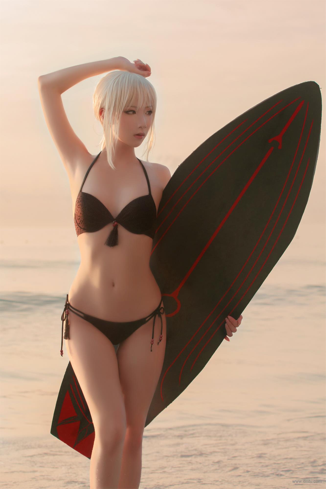 Cosplay half, soso beach swimsuit(37)