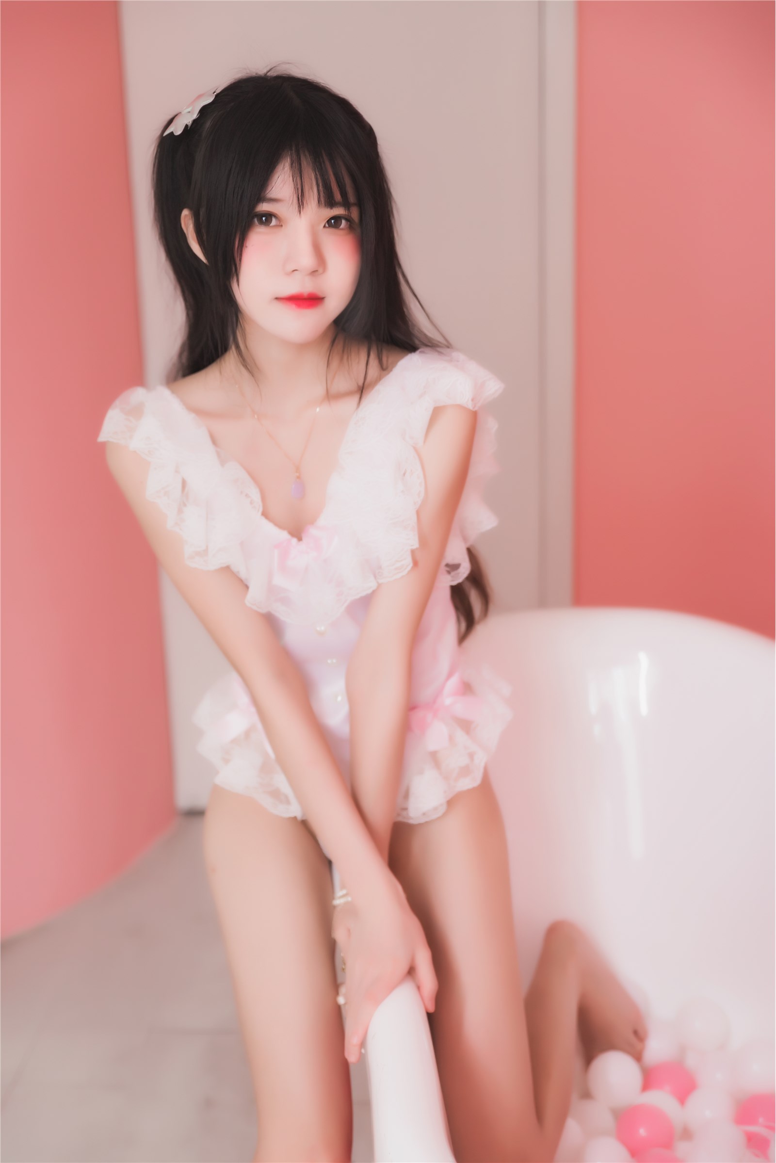 Kato meow - hibernation series pink bathtub(24)