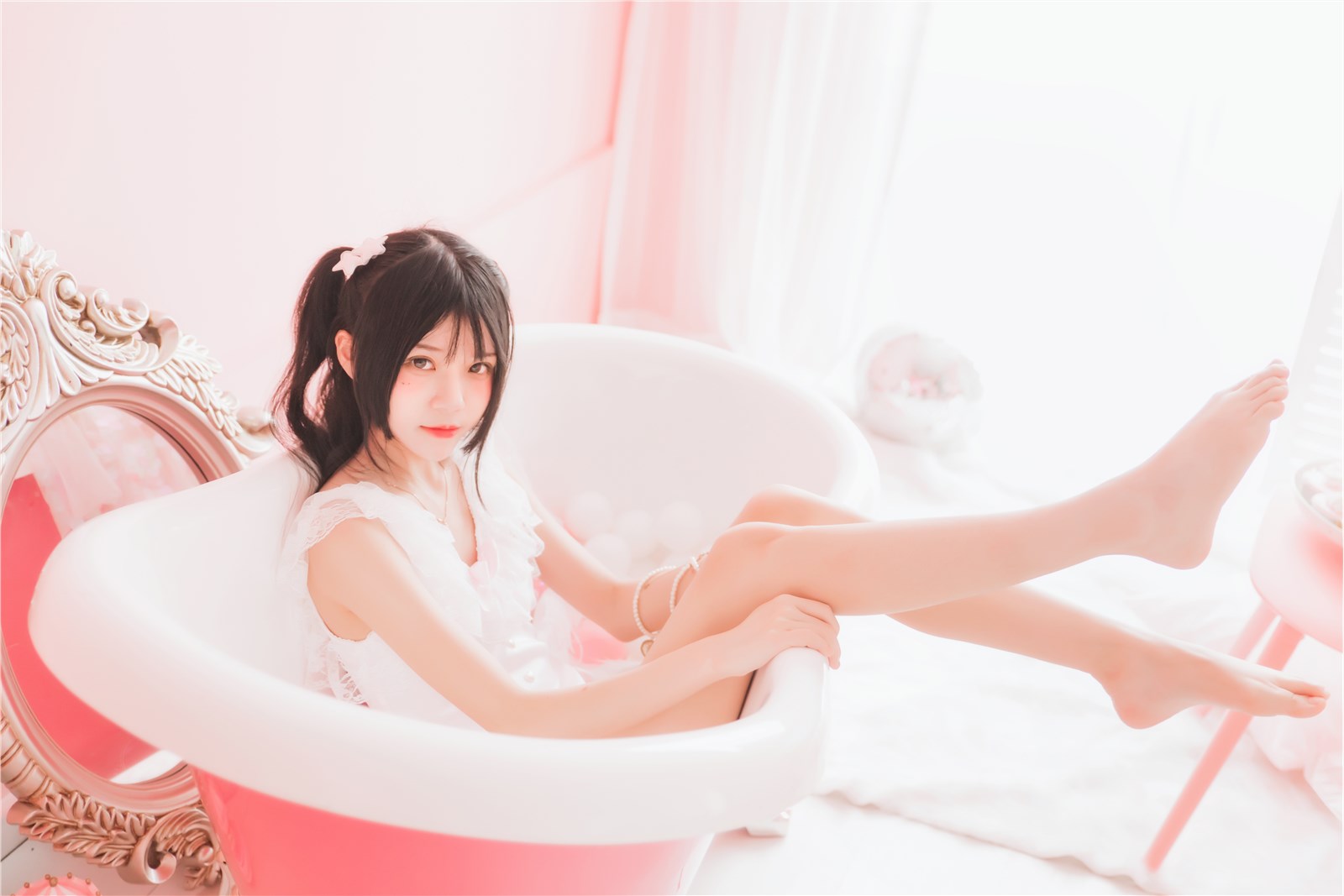 Kato meow - hibernation series pink bathtub(26)