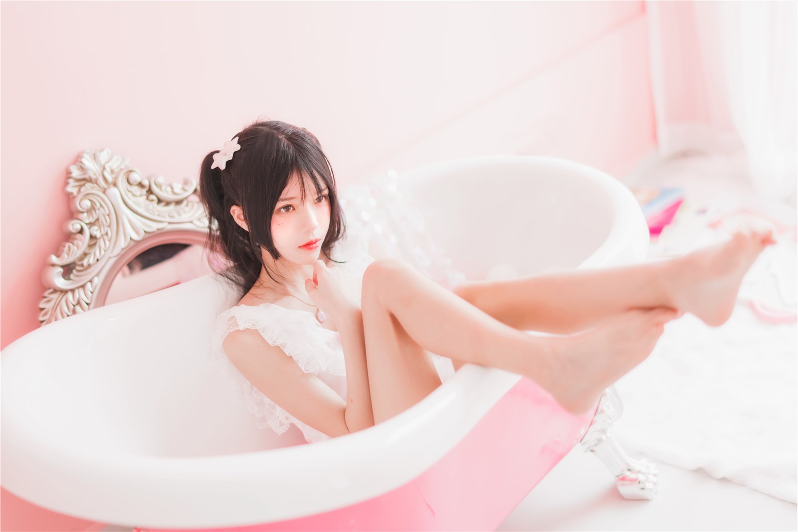 Kato meow - hibernation series pink bathtub(28)