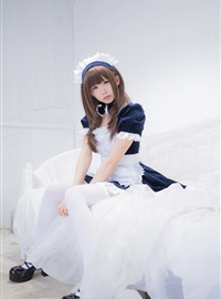 White silk maid of rabbit play picture series 2(1)