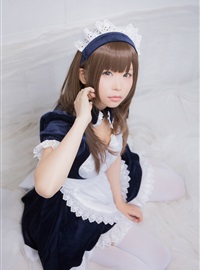 White silk maid of rabbit play picture series 2(5)