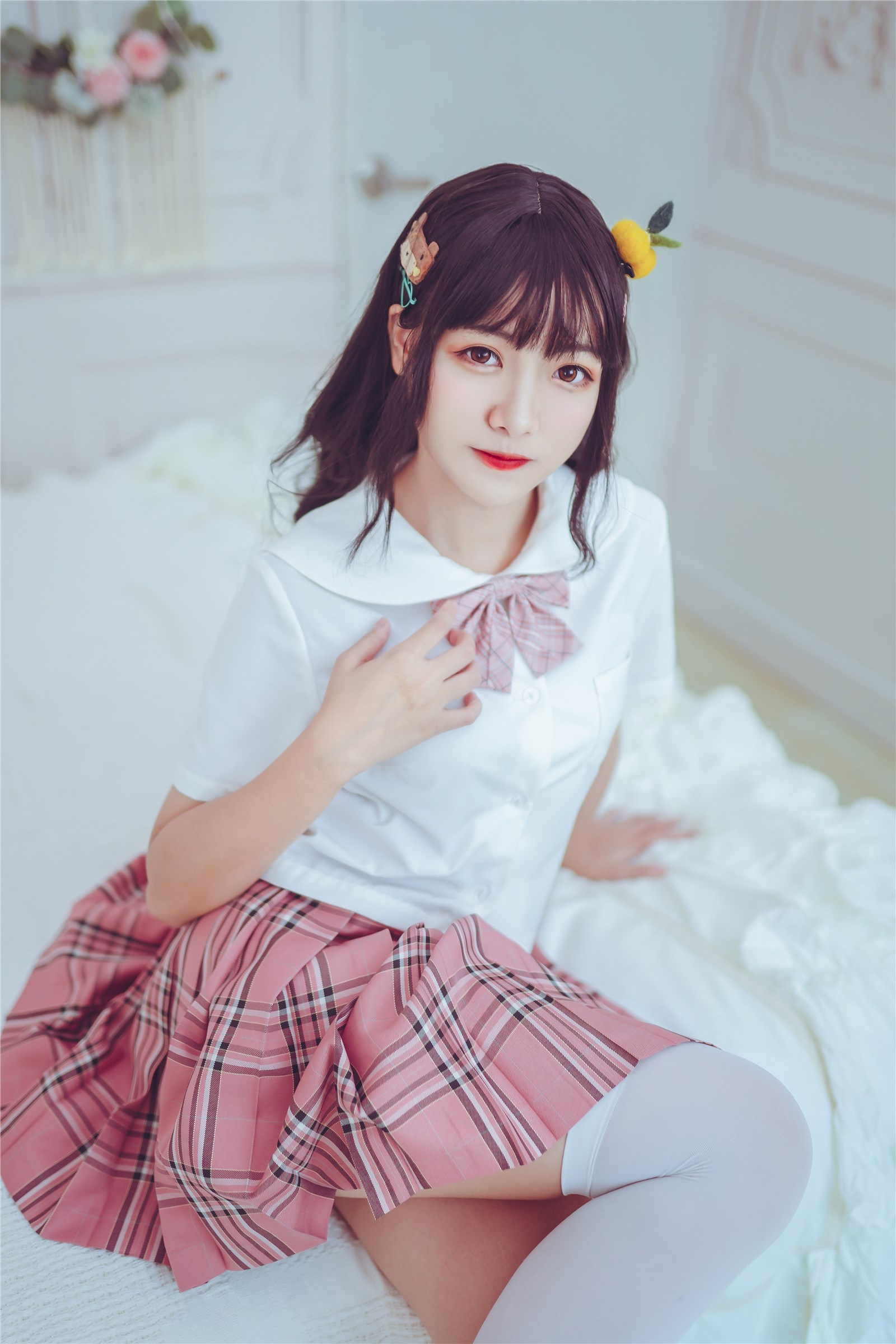 Cosplay meow sugar image vol.001 white silk over the knee(5)