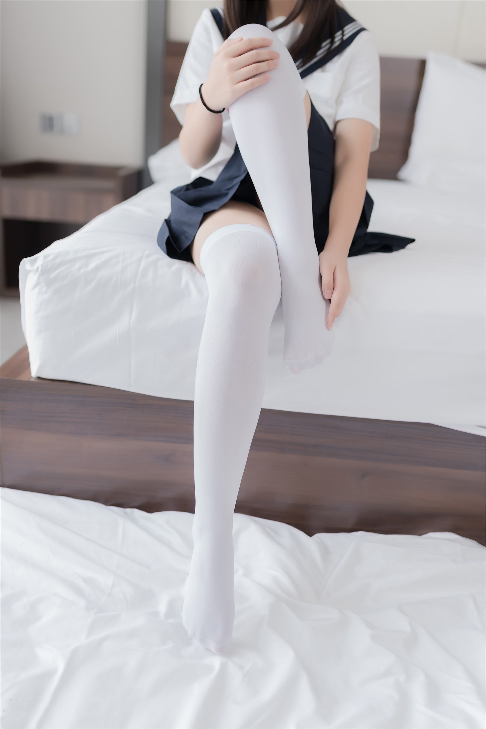 Cosplay meow sugar image vol.002 JK white silk(24)