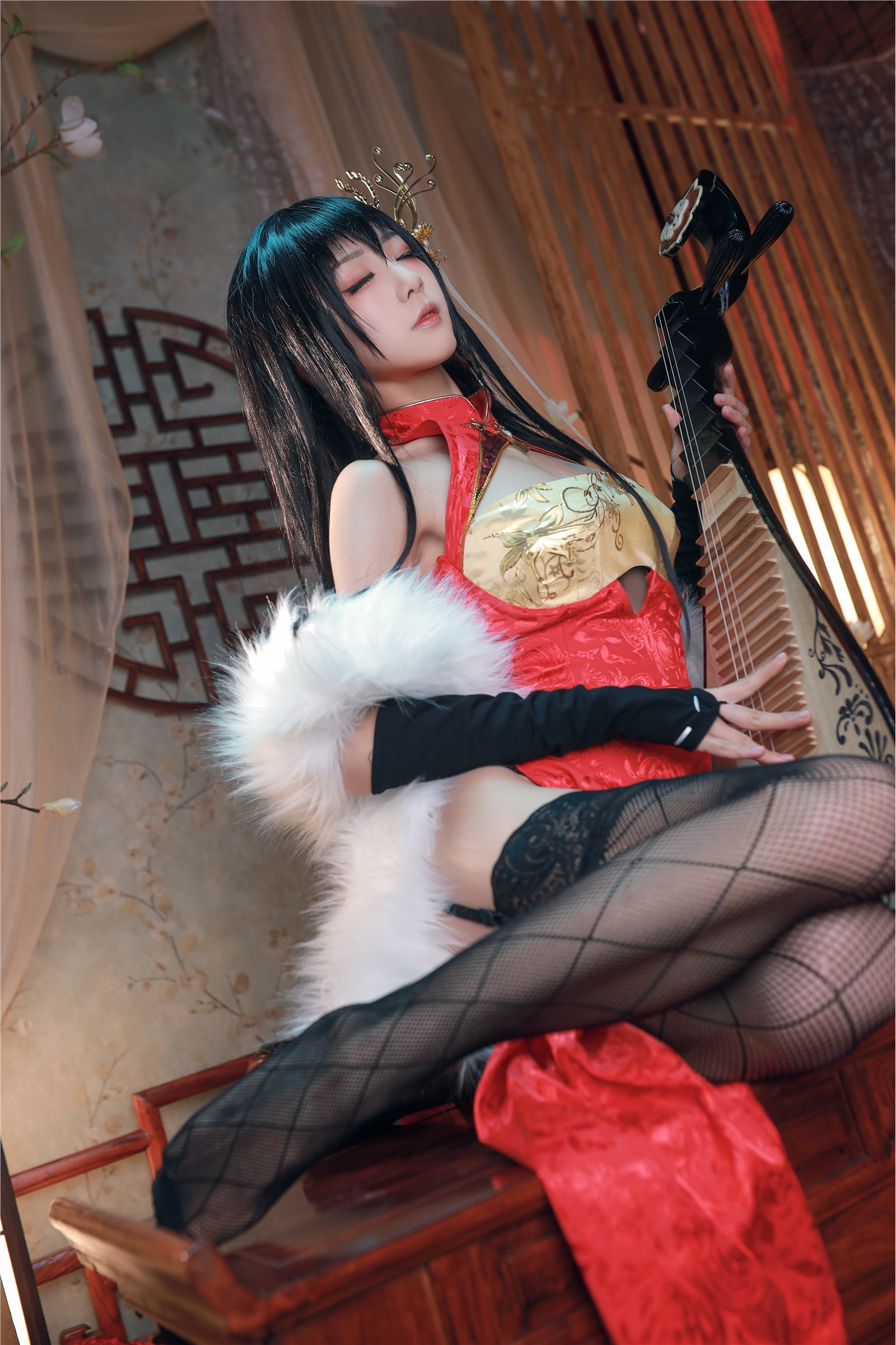 Cosplay Shuimiao Dafeng Qipao(15)