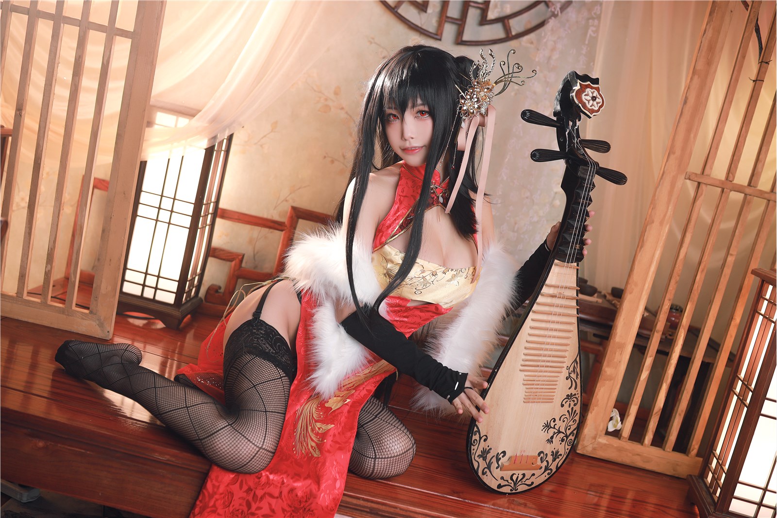 Cosplay Shuimiao Dafeng Qipao(28)