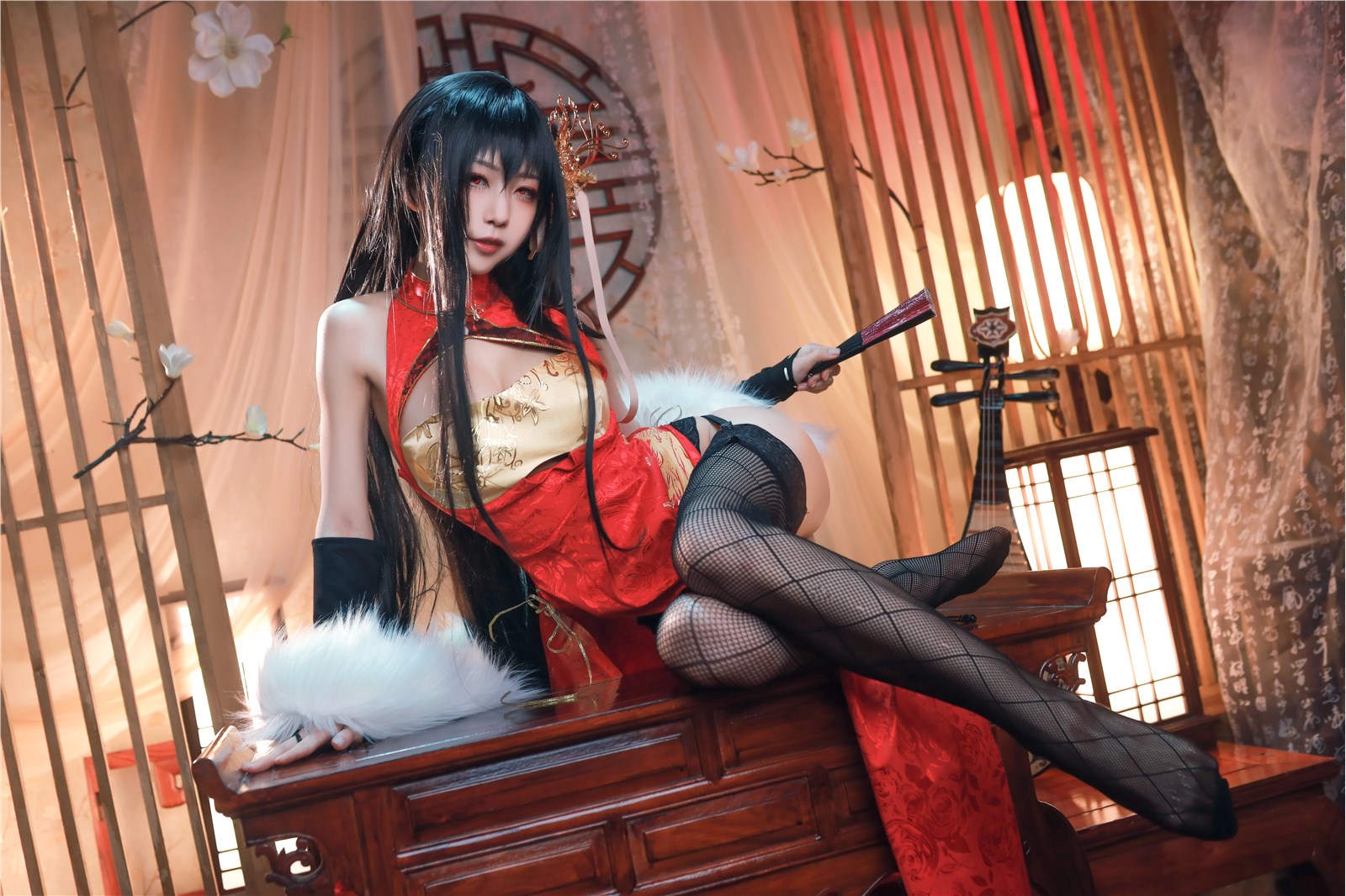 Cosplay Shuimiao Dafeng Qipao(4)