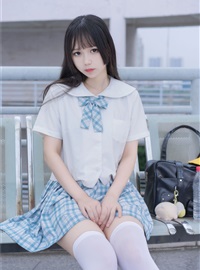 Cosplay sugar map vol.015 white silk plaid skirt(24)