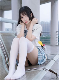 Cosplay sugar map vol.015 white silk plaid skirt(28)