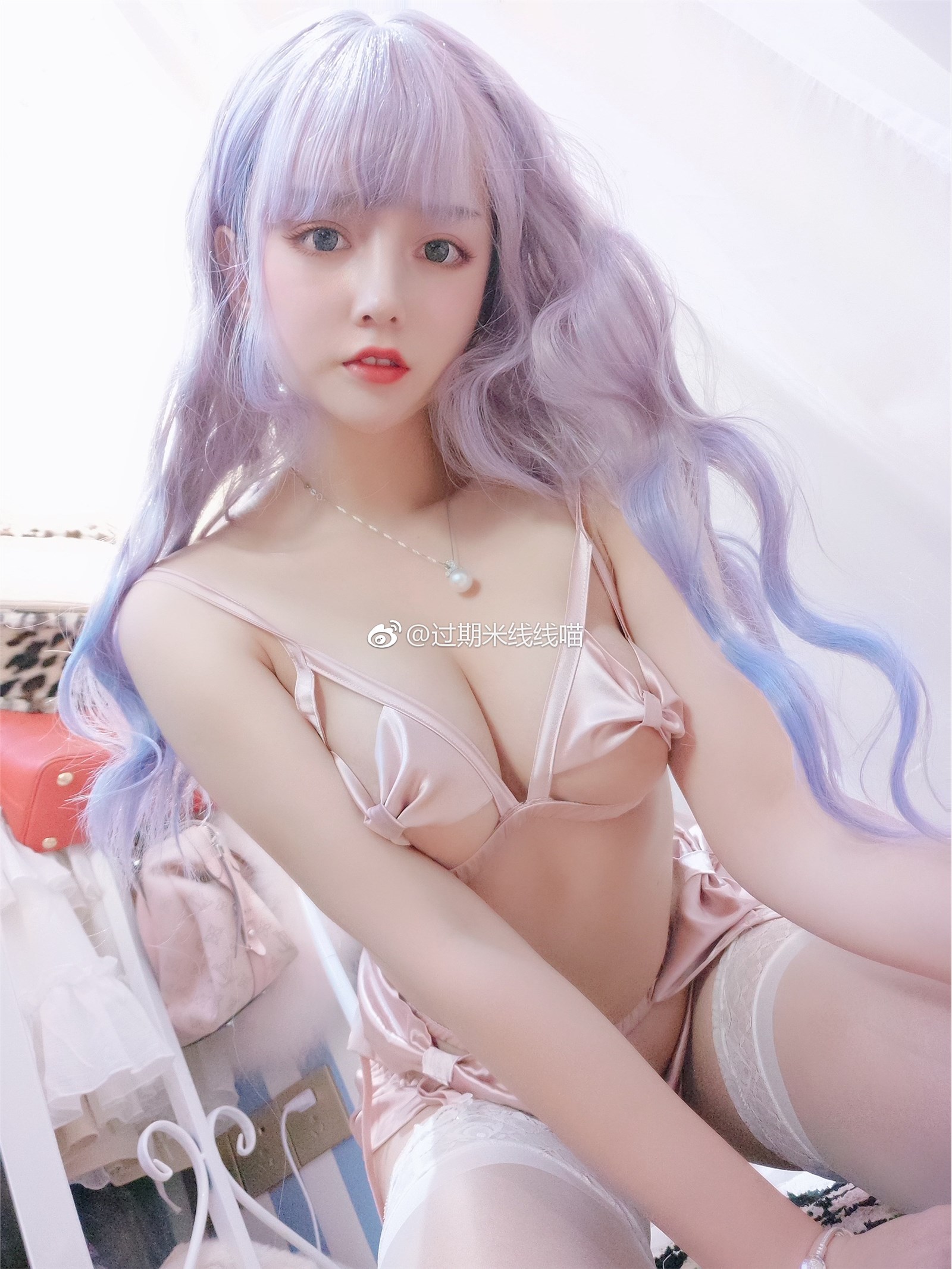 Cosplay rice noodles - pink underwear(19)