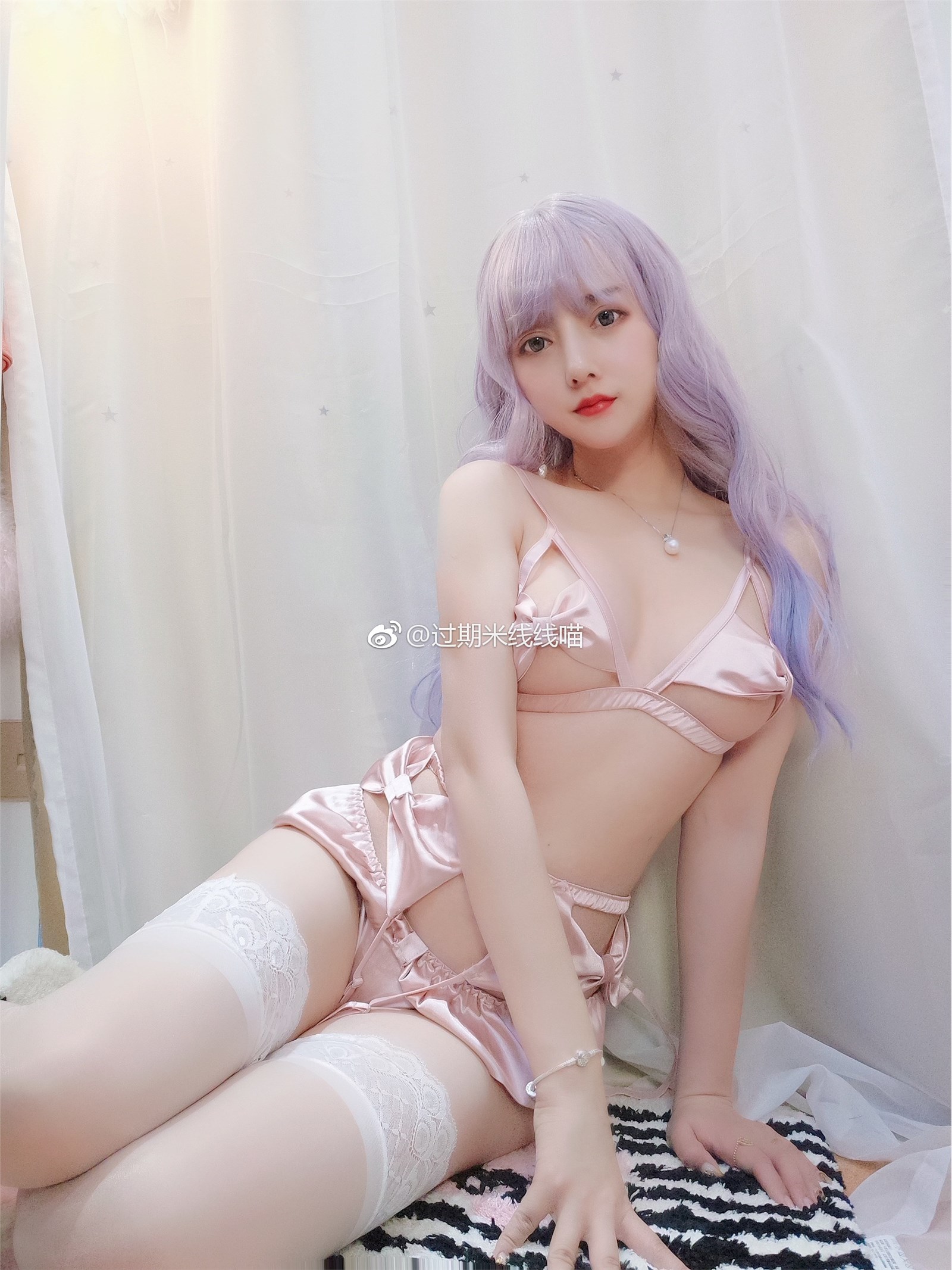 Cosplay rice noodles - pink underwear(5)