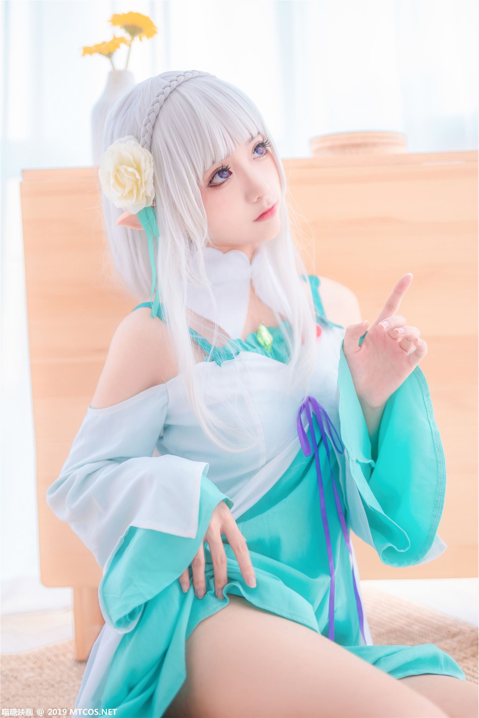 Cosplay meow sugar image Vol.020 cos white haired witch(1)