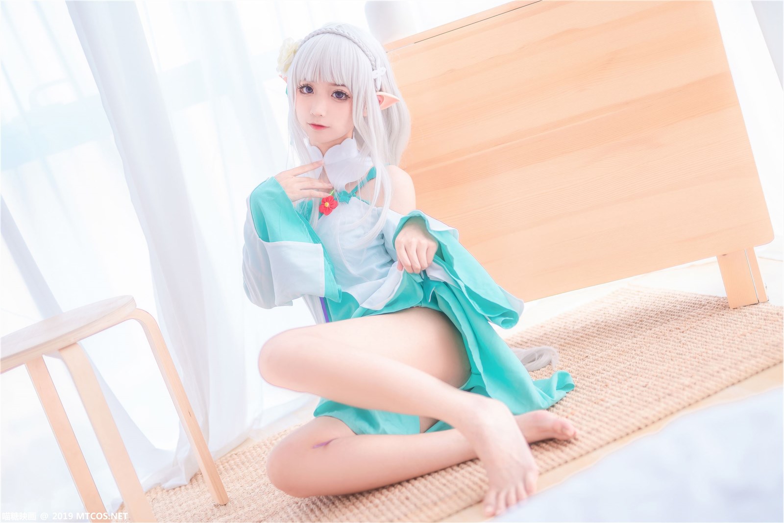 Cosplay meow sugar image Vol.020 cos white haired witch(33)