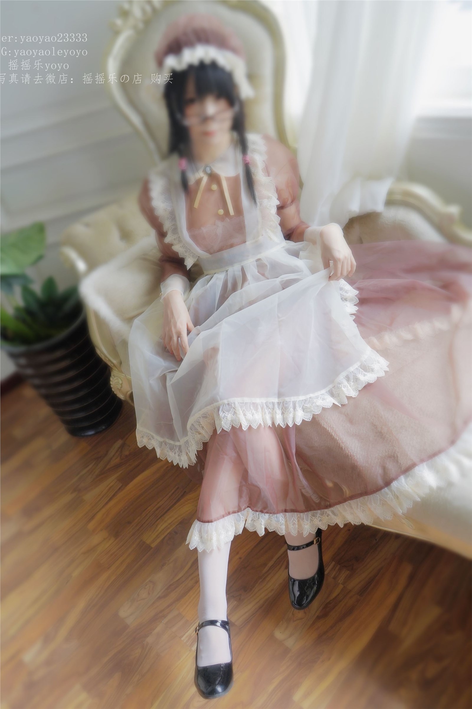 Cosplay yo yo no.011 transparent maid(10)