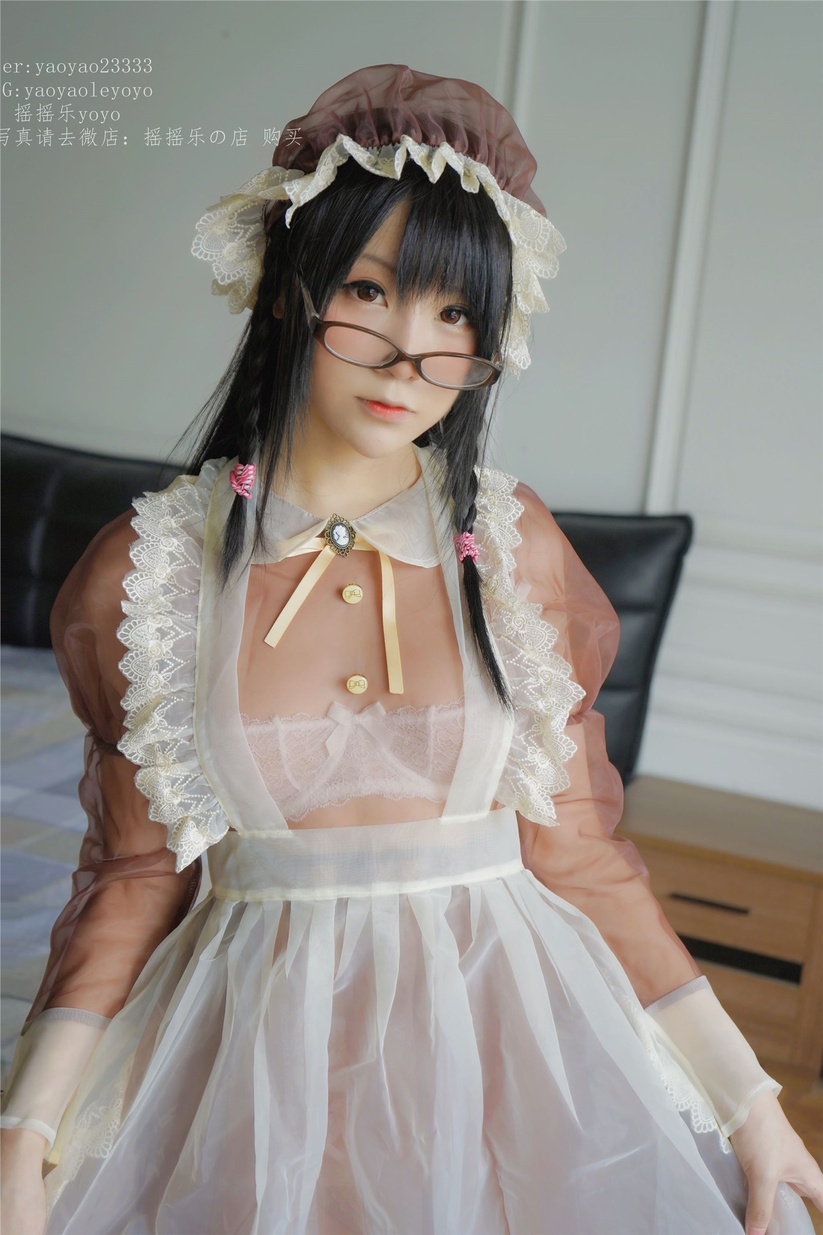 Cosplay yo yo no.011 transparent maid(6)