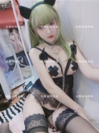 Cosplay rice noodles - green hair(3)