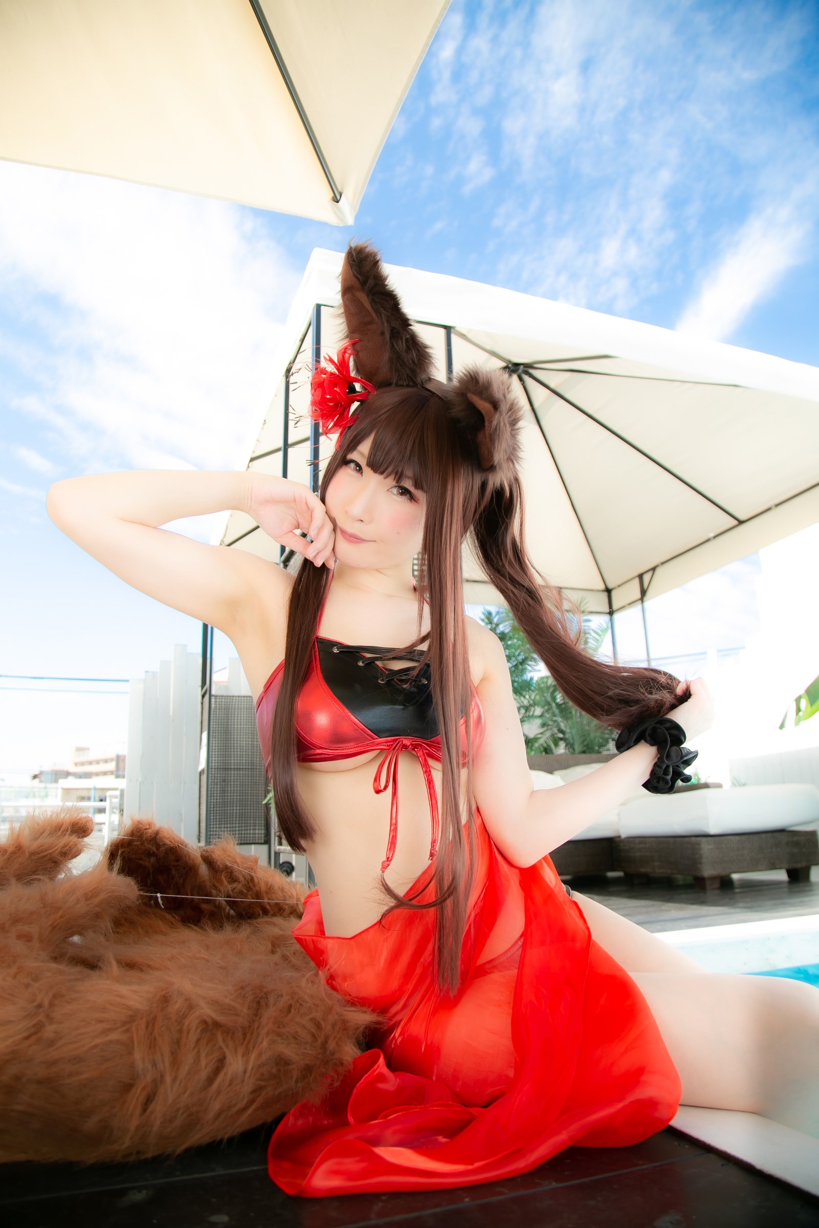 Cosplay mysuite c97 azeren Kaga  Akagi sweet lane 73(85)