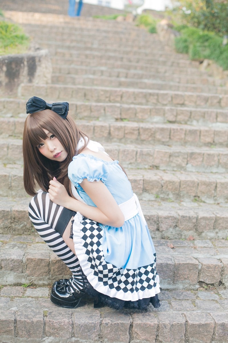 Cosplay rabbit play picture series photo - Alice(14)