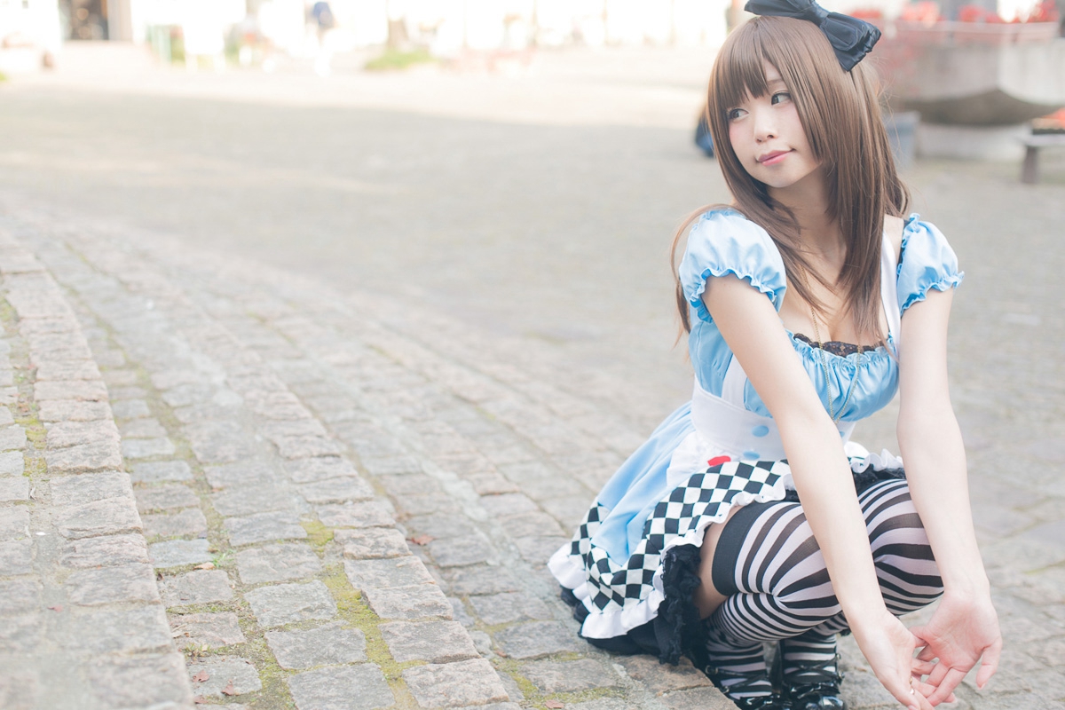 Cosplay rabbit play picture series photo - Alice(15)