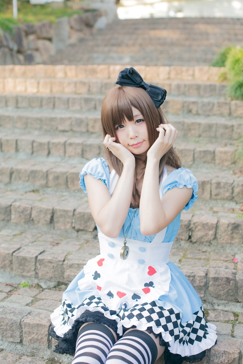 Cosplay rabbit play picture series photo - Alice(21)