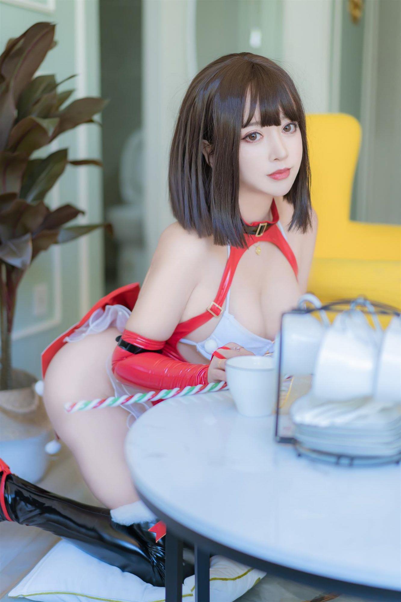 Cosplay expired rice noodles meow - Christmas(22)