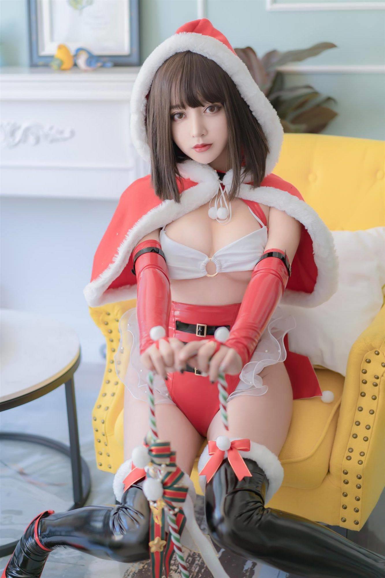 Cosplay expired rice noodles meow - Christmas(52)