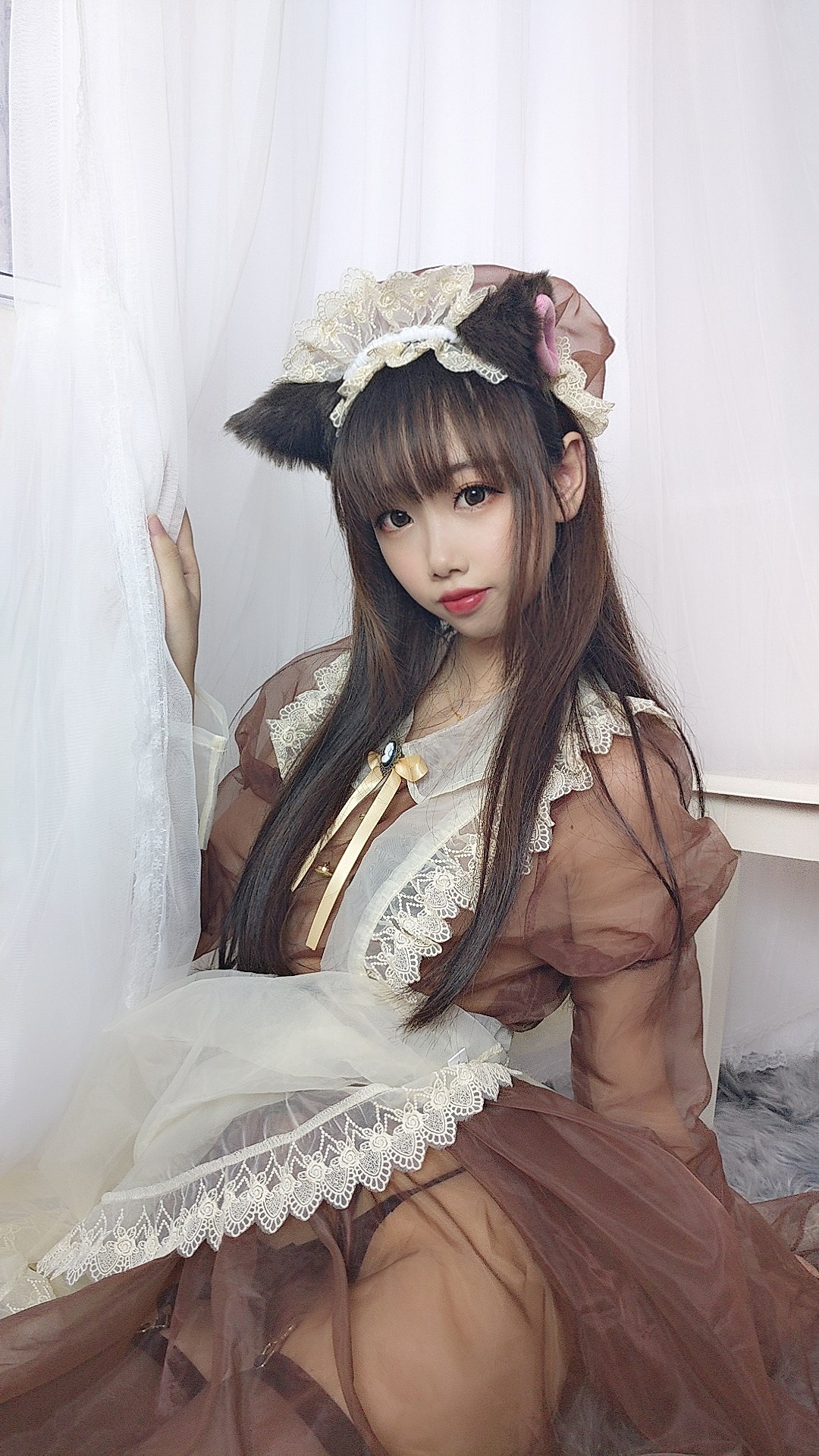 Cosplay Shirky - transparent maid(40)